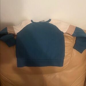 The Children's Place Teal and Cream Sweatshirt